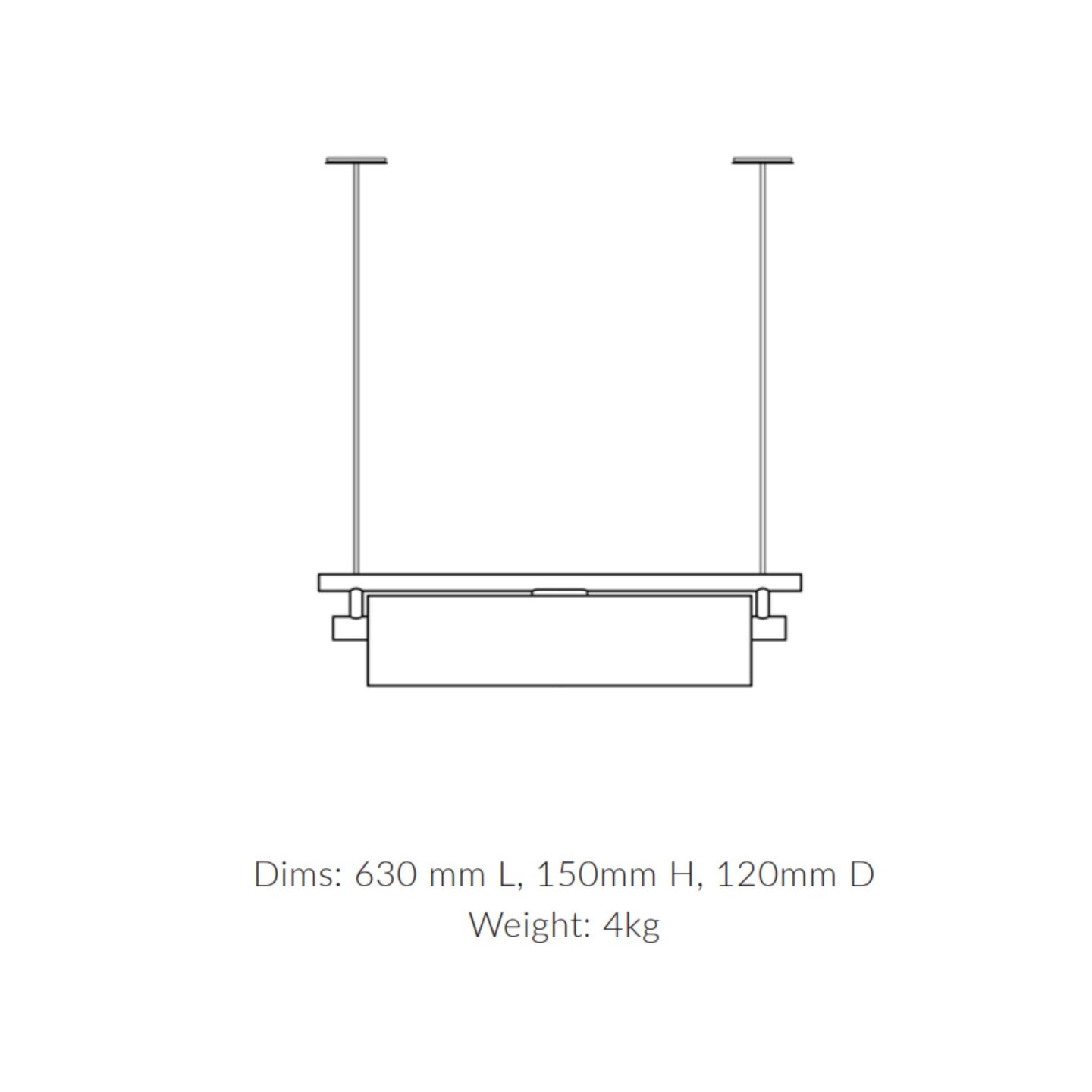 Torii Linear 063 Ribbed Clear & Silver Grey